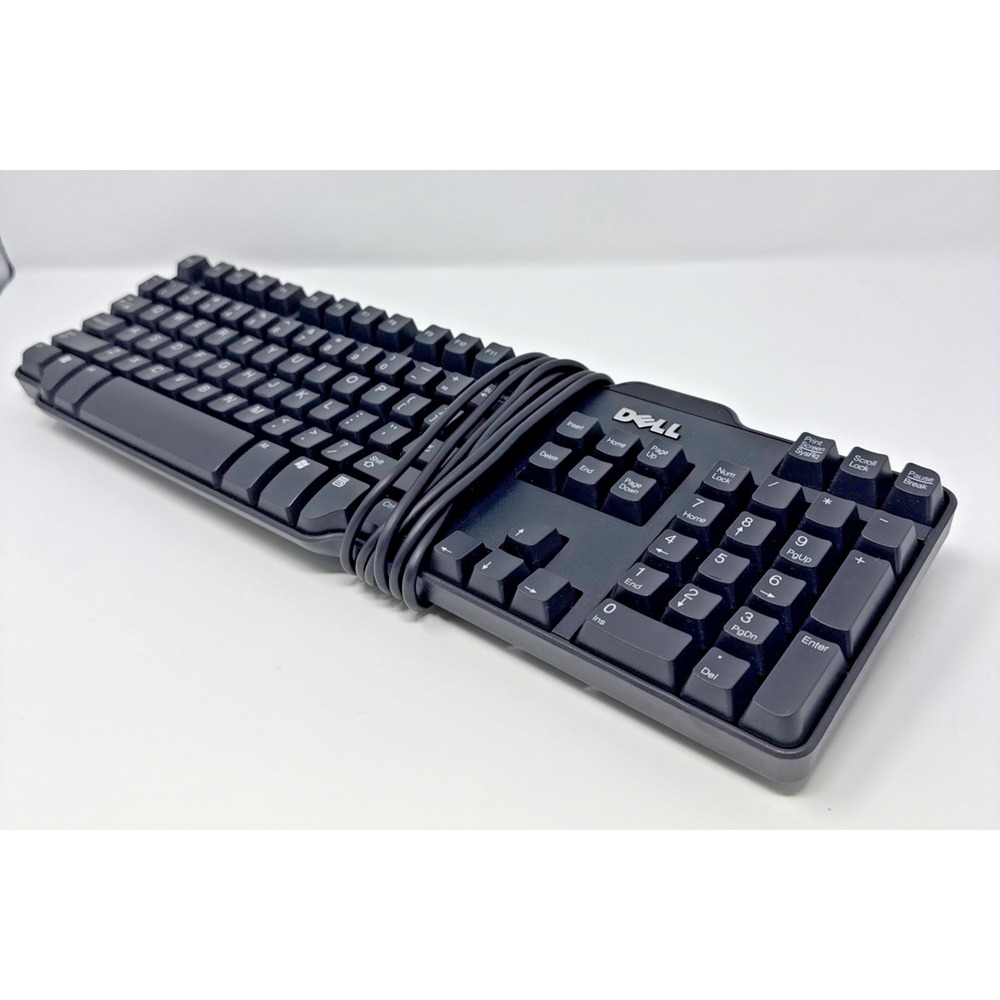 Dell RT7D50 USB Keyboard Black Full Size Wired Excellent Condition